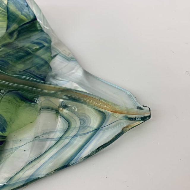 Vintage Leaf Bowl by Ludvig Löfgren for Kosta Boda For Sale - Image 12 of 18