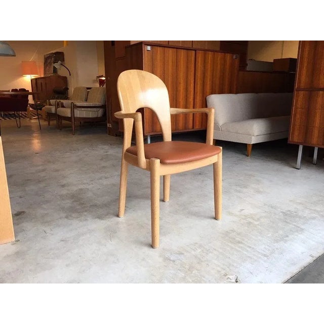 Oak Desk Chair by Niels Koefoed für Koefoeds Hornslet, 1960s For Sale - Image 8 of 11