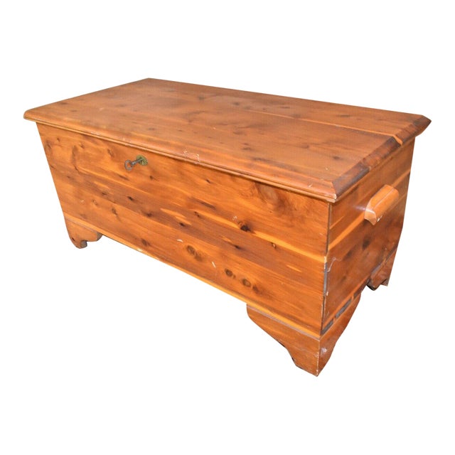 Antique Solid Red Cedar Chest With Key Chairish