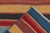 1950s Vintage Bidjar Persian Tribal Kilim in Red, Gold and Blue Stripes by Rug & Kilim - 2'6''x10'4'' For Sale - Image 5 of 5