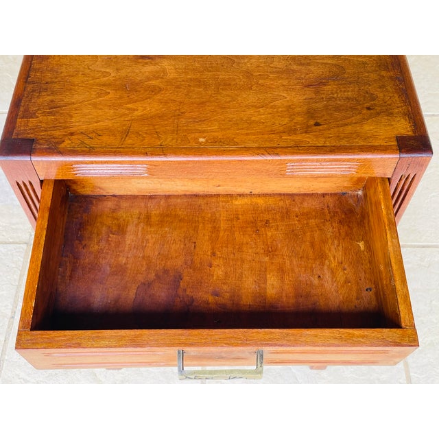 Art Deco Walnut Storage Cabinet, 1930s For Sale - Image 9 of 18