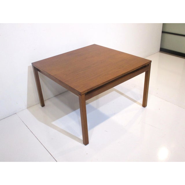 Mid 20th Century Early Knoll Walnut Coffee Table by Lewis Butler For Sale - Image 5 of 11