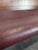 Art Deco Brasserie Bench in Oak and Burl Wood with Burgundy Imitation Leather Seat, 1930s For Sale - Image 3 of 13