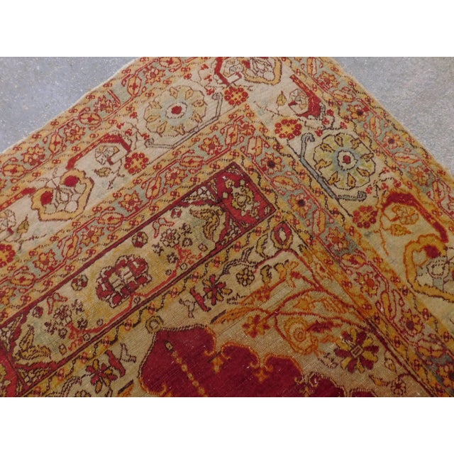 Textile Antique Turkish Prayer Rug For Sale - Image 7 of 13