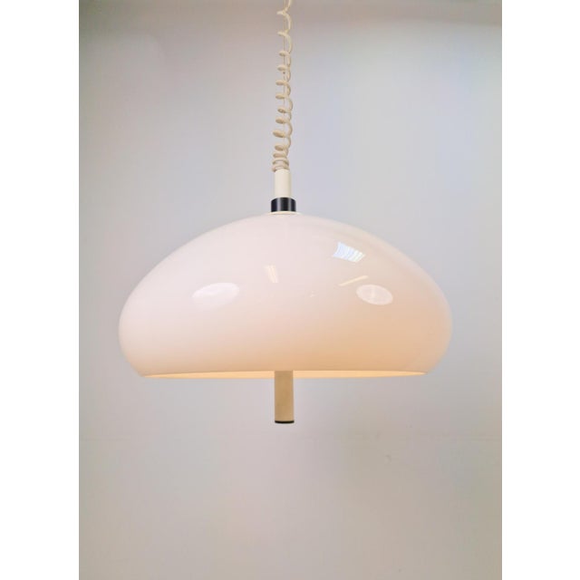 Adjustable Pendant Lamp with Pull Cord from Gepo, 1960s For Sale - Image 3 of 11