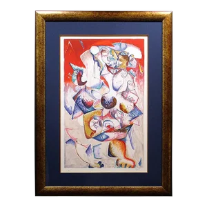 Alexandra Nechita "Spring Love" Signed Framed Original Lithograph