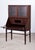 Vintage Mahogany Secretaire with Display Cabinet by Kai Winding for P. Jeppesen, 1950s For Sale - Image 4 of 15