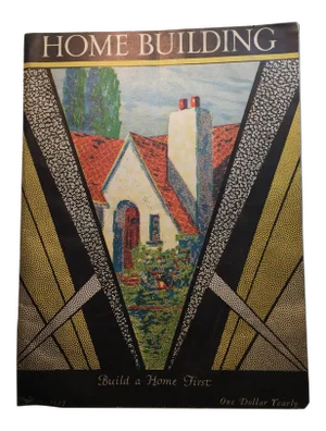 Home Building 1927 Chicago Trade Magazine