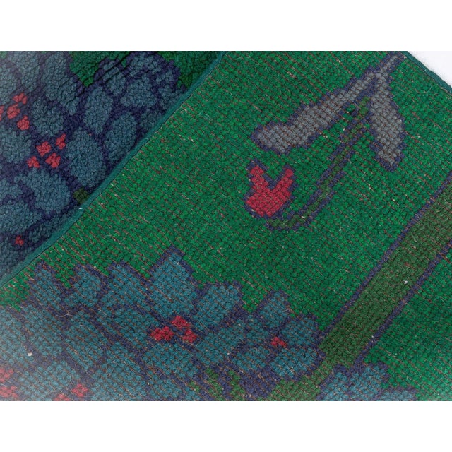 Doris Leslie Blau Antique Donegal Rug Fragment by C.F.A. Voysey For Sale In New York - Image 6 of 6