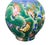 Ceramic Famille Verte Green Lotus Floral Porcelain Vase For Sale - Image 7 of 8
