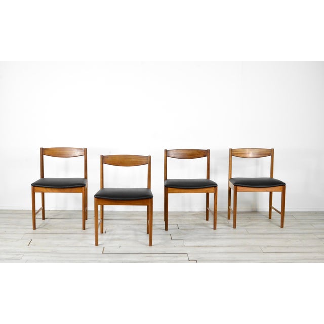 Teak Dining Chairs from McIntosh, 1960s, Set of 4 For Sale - Image 4 of 9