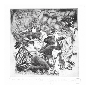 1998 Nguyễn Phuoc Tropical Symphony Etching