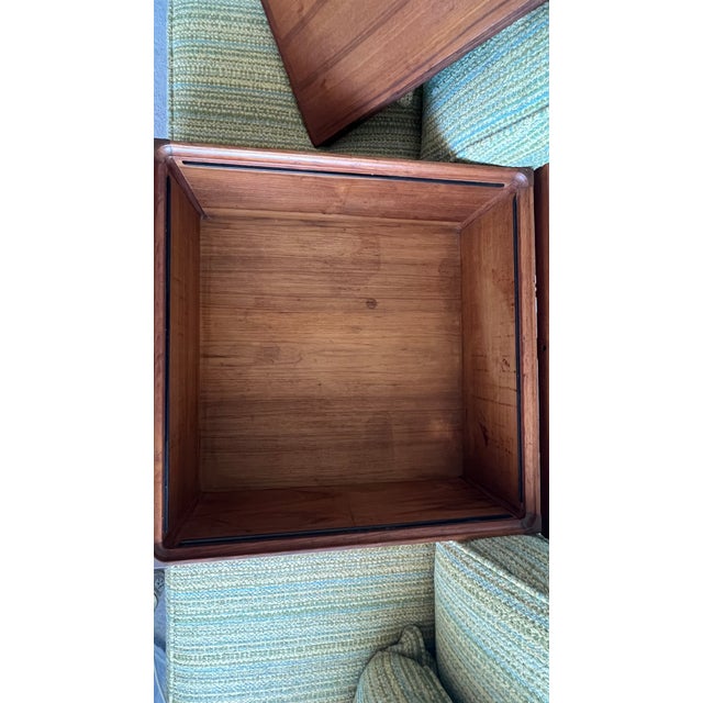 Mid Century Modern Walnut Sofa For Sale - Image 9 of 12