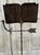 Neoclassical Italian Trompe l’Oeil Faux-Bamboo Iron Music Stand with Candlestick, Circa 1970s For Sale - Image 3 of 15