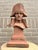 Napoleon Bonaparte Cast Stone Bust with Terracotta Finish Garden Ornament For Sale - Image 16 of 18