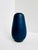 Vintage Studio Ceramic Vase in Matte Midnight Blue by Andreas Kastl, Germany, 1950s For Sale - Image 13 of 13