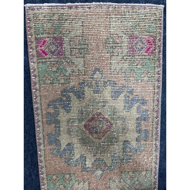 Turkish Yastik Rug 1'7" x 3'1" For Sale - Image 4 of 5