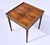 Wood Vintage Baker Furniture French Louis XVI Style Walnut Accent Table Brass Gallery For Sale - Image 7 of 10