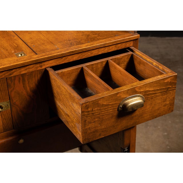 Early 20th Century Rail Car Teller Station For Sale - Image 16 of 17