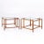 Mid-Century Modern Henning Norgaard for Komfort Mobler Mid Century Teak and Glass Side Tables - Pair For Sale - Image 3 of 10