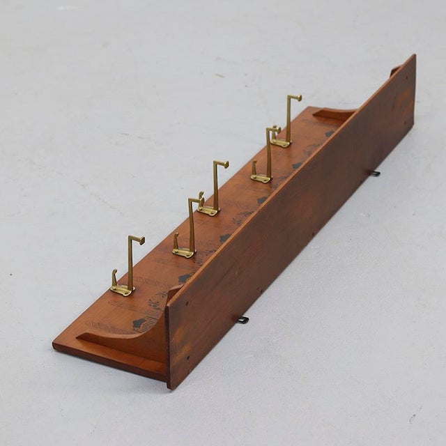 1920s Amsterdam School Art Deco Folk Art Coat Rack, 1920s For Sale - Image 5 of 11