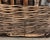 Large Rustic French Provincial Wine Harvest Basket For Sale - Image 16 of 18