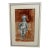 Impressive 1960’s Vintage Abstract Expressionist Painting of a Standing Figure by Artist Michael Davies For Sale