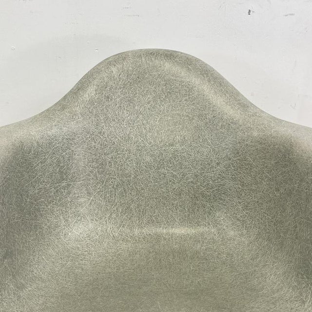 1950s Seafoam Green RAR Rocking Chair by Charles and Ray Eames for Herman Miller, 1950s For Sale - Image 5 of 11