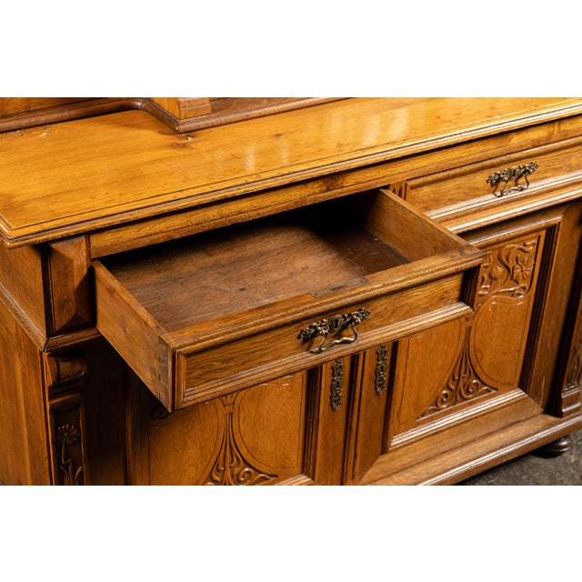 Late 19th Century German Gothic Revival Parlor Cabinet For Sale - Image 12 of 18