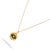 Metal Emerald Soul Evil Eye Gold Necklace For Sale - Image 7 of 10