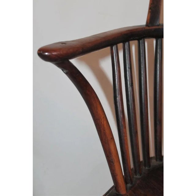 Wood 18th Century English Windsor Side Chair For Sale - Image 7 of 10