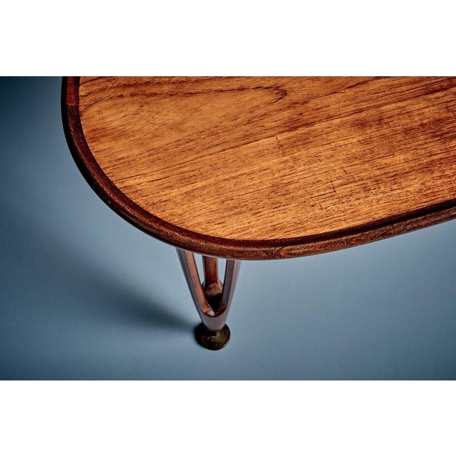 Triangular Teak Coffee Table from BC Møbler, Denmark, 1960s For Sale - Image 10 of 13