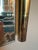 Brass Vintage Mid Century Modern Solid Brass Wall Mirror 1970s Postmodern 80s For Sale - Image 8 of 11