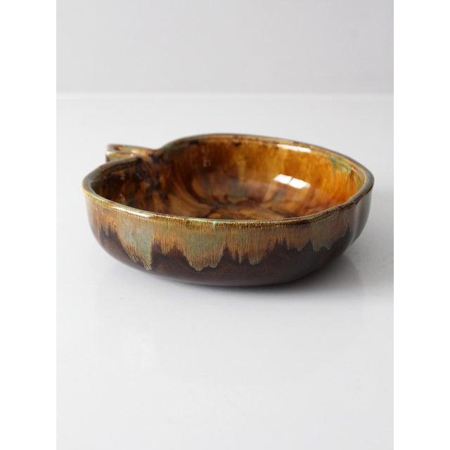 Vintage Dryden Pottery Apple Bowl For Sale - Image 11 of 11