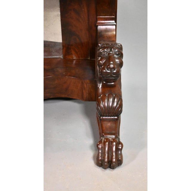 Antique French Louis Philippe Console Table For Sale - Image 12 of 16