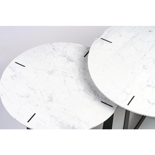 Vintage Coffee Tables by Atelier La Ma Dé, Set of 2, in Exhibition Piece conditions. Designed from 2000 Numbered