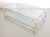 Rectangular Engraved Crystal and White Metal Coffee Table with Lower Shelf, 1990s For Sale - Image 14 of 14