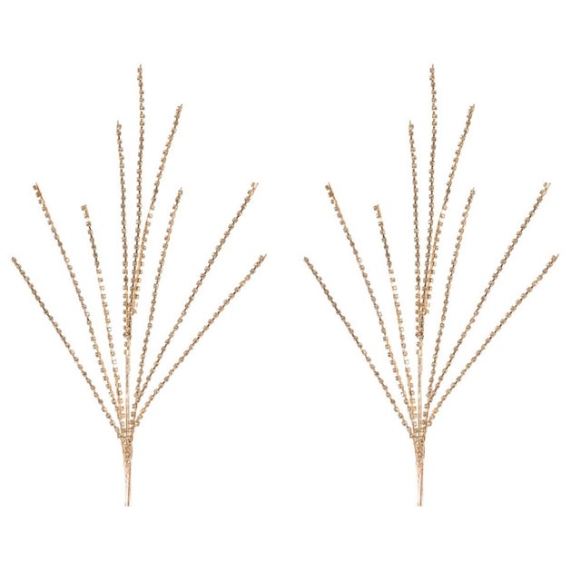 Contemporary Jewel Bead Spray (Set of 2) For Sale - Image 3 of 3