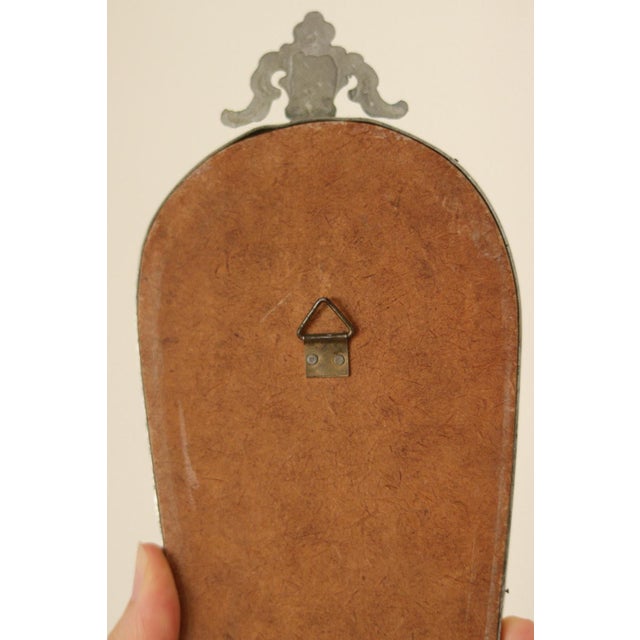 Mid-Century Swedish Pewter Sconces with Mirrors from Svenskt Tenn, Set of 2 For Sale - Image 17 of 18