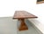 Wood Brutalist Table in Palm Wood, 1950s For Sale - Image 7 of 18