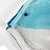 Vintage Modern Fish Plate Textured Blue Art Glass Serving Dish For Sale - Image 4 of 9