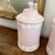 Vintage Pink Italian Jasperware Jars- A Pair For Sale - Image 9 of 9