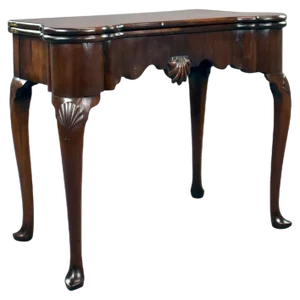 18th Century George II Irish Mahogany Card Table