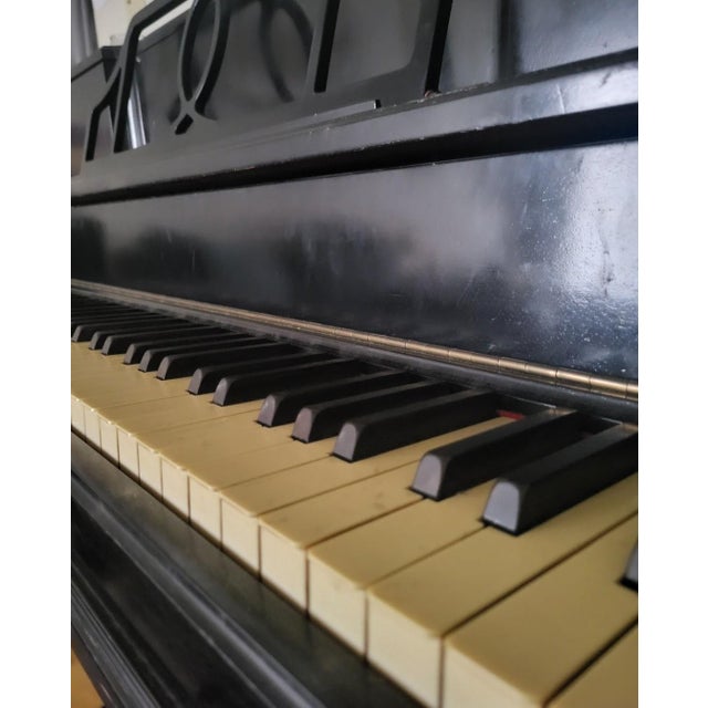 1960s Ivers & Pond Vintage Upright Piano 1900 Edwardian Style For Sale - Image 5 of 11