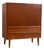 Danish Teak Cabinet with Doors and Drawers, 1960s For Sale