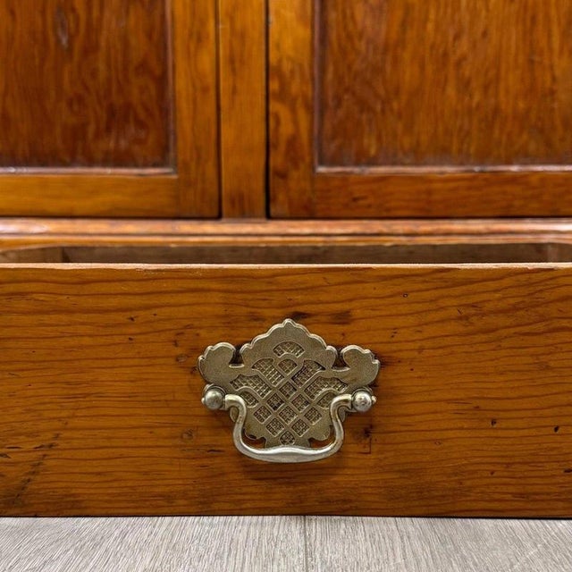 Antique 19th Century English Victorian Pitch Pine Dresser For Sale - Image 13 of 14