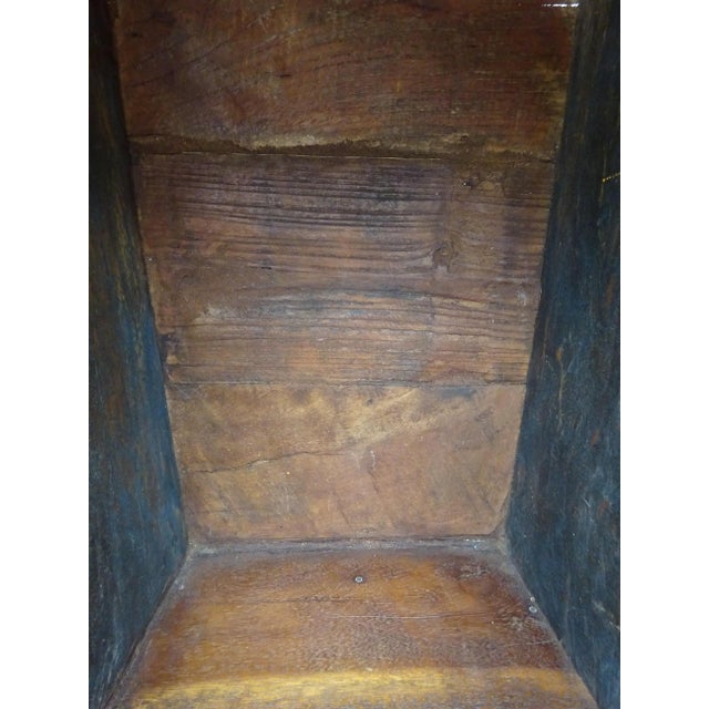 Small Cabinet in Canoe Wood and Teak, 2000s For Sale - Image 15 of 18