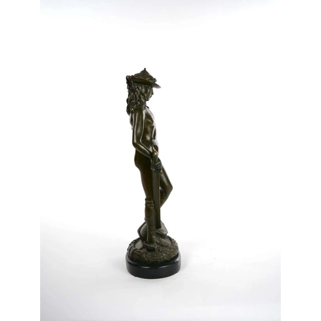Early 20th Century Donatello Bronze Sculpture For Sale - Image 4 of 13