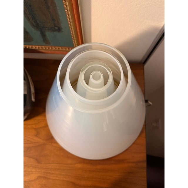 Transparent Carlo Nason for Mazzega Lamp For Sale - Image 8 of 9