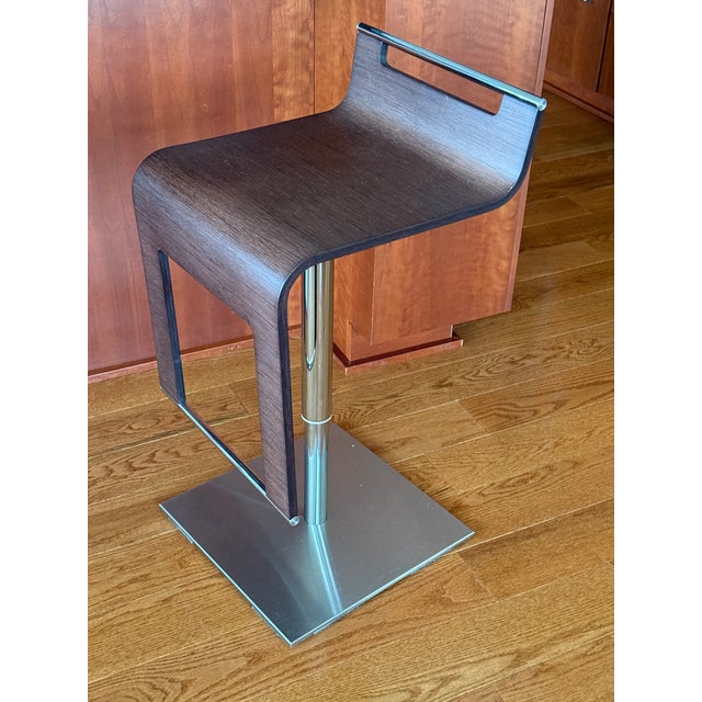 Set of 4 Savona Metal Bar Stools For Sale - Image 4 of 10